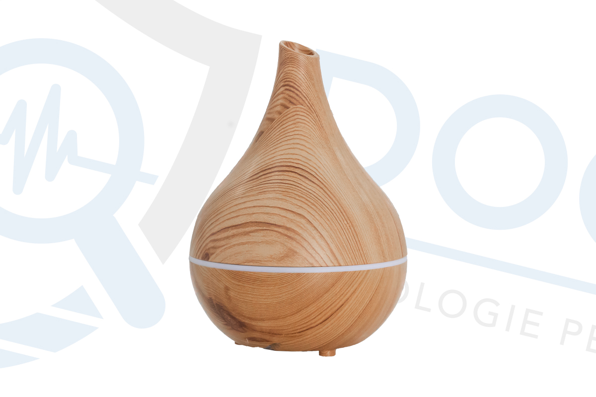 Mini spy camera wifi in alta definizione occultata in profumatore di legno CAM.W.24