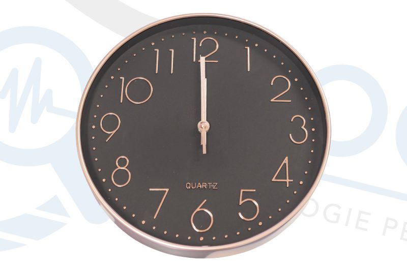Microtelecamera wifi full HD occultata in elegante orologio da parete CAM.W.45