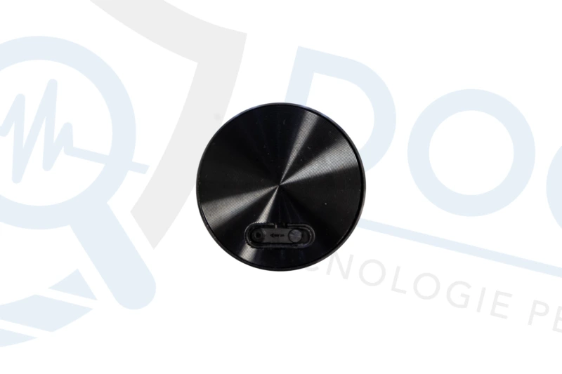 2 Localizzatori Per Chiavi Compatibili Con Apple Dov'è – Portachiavi Bluetooth Con App 'Trova' – Tracciamento Condivisibile (Nero)