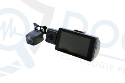 Dash Cam 4K WiFi con Display LCD e Telecamera Anteriore/Interna e Retrocamera DASH.06