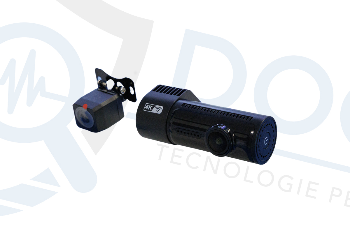 Dash Cam 4K WiFi Senza Schermo con Telecamera Posteriore Filare DASH.02