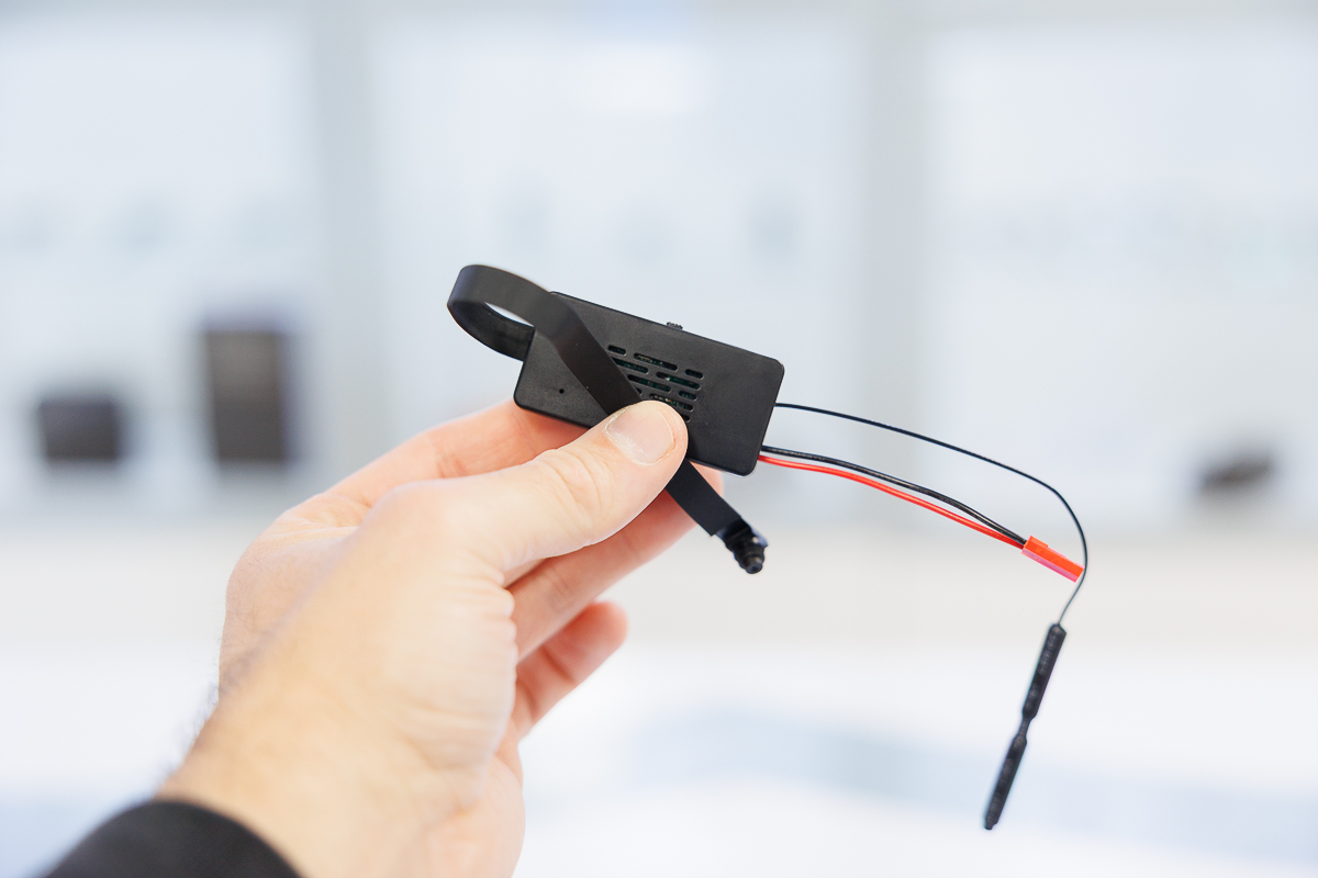 Mini telecamera WiFi Full HD con ottica grandangolare da 120°, visione in diretta e autonomia fino a 3,5 ore CAM.W.20